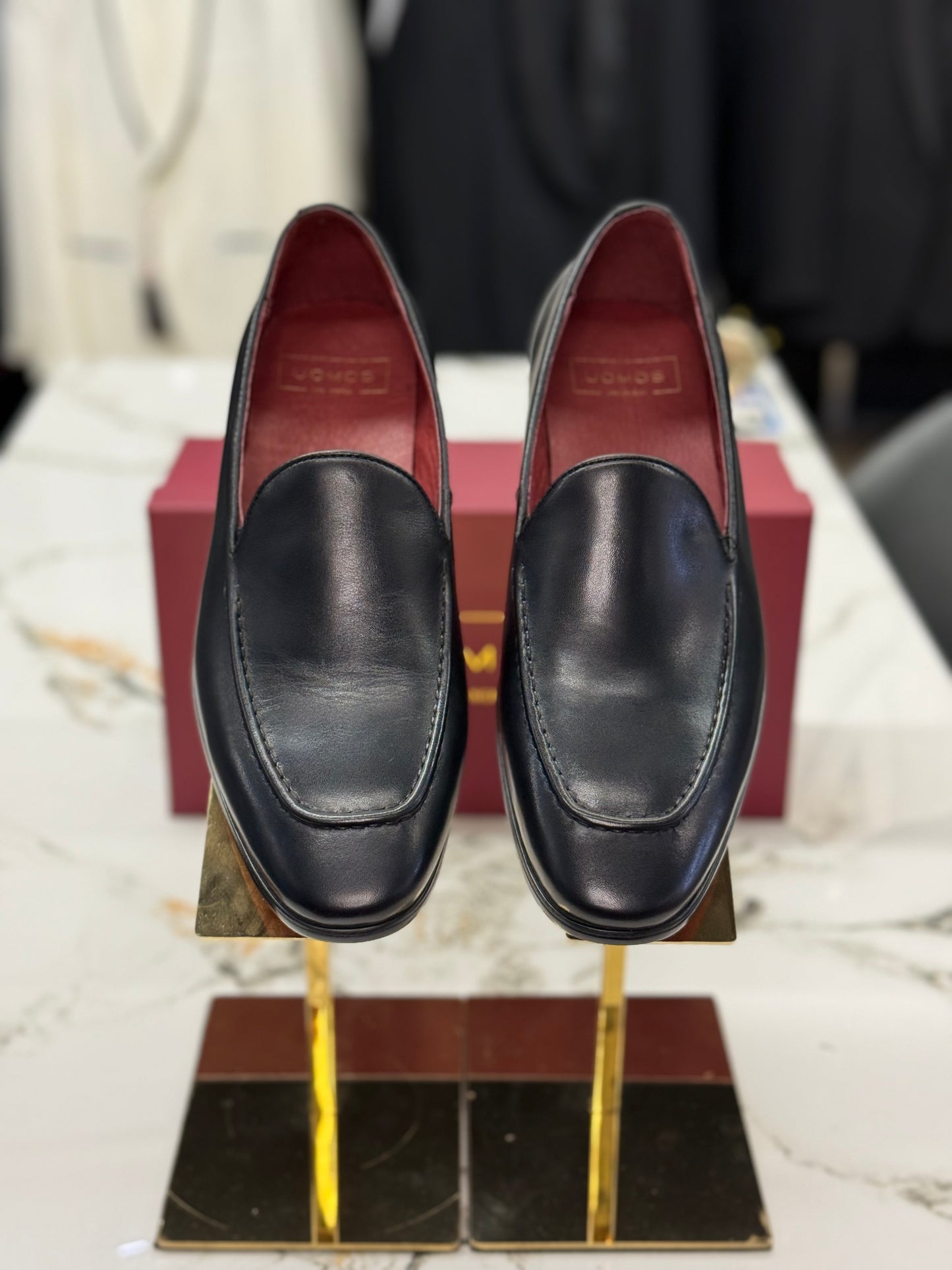 UOMOS Black loafers