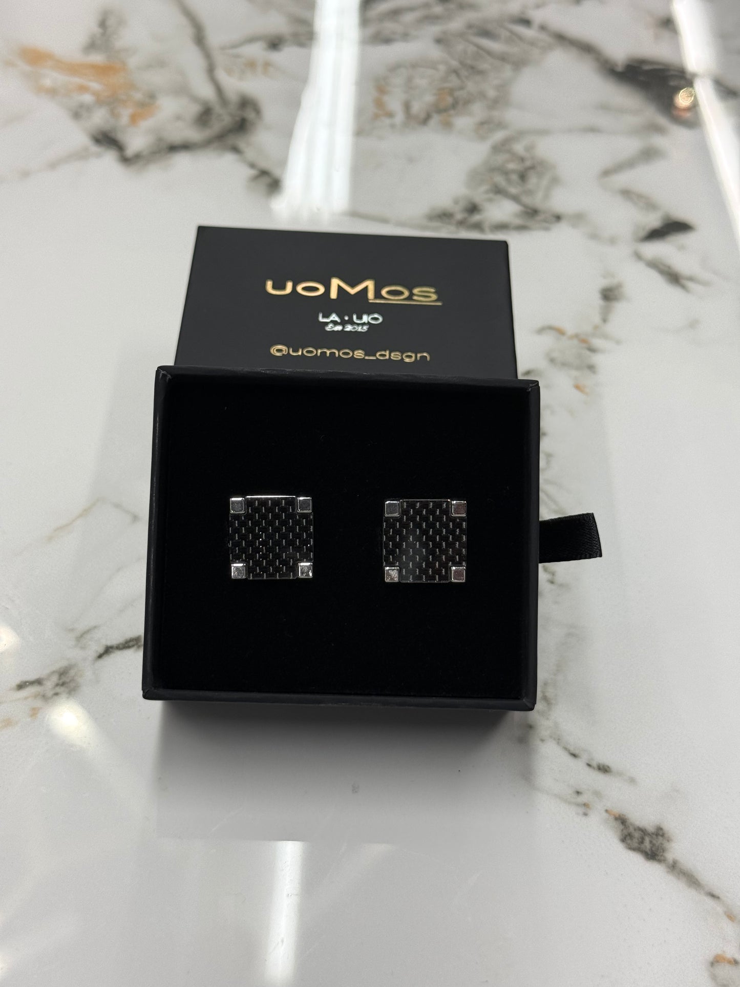 Carbon Fiber Cufflinks