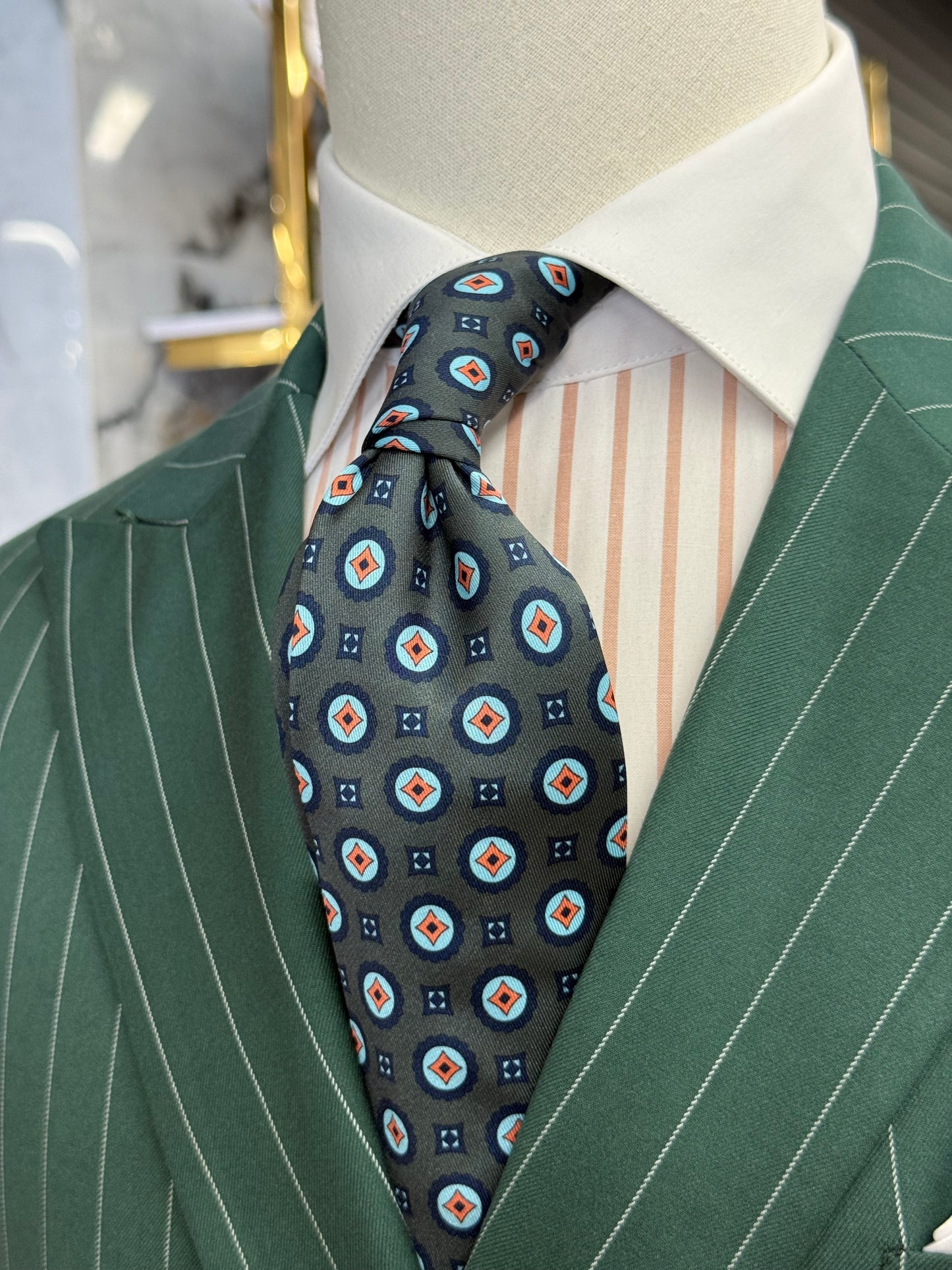 Necktie Gio Olive