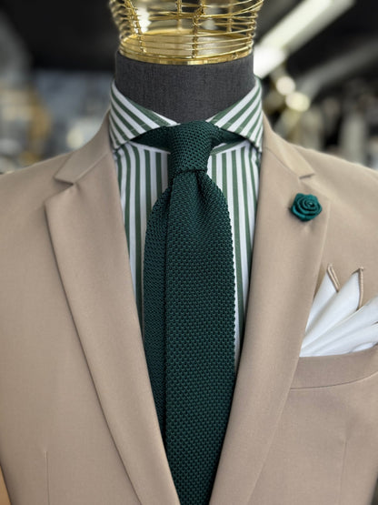 Knitted Hunter Green Necktie