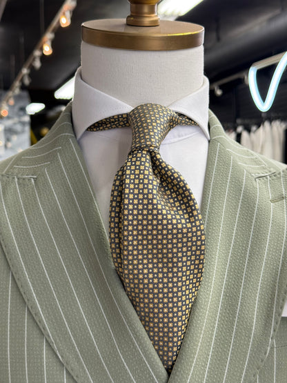 Necktie Yellow and Green