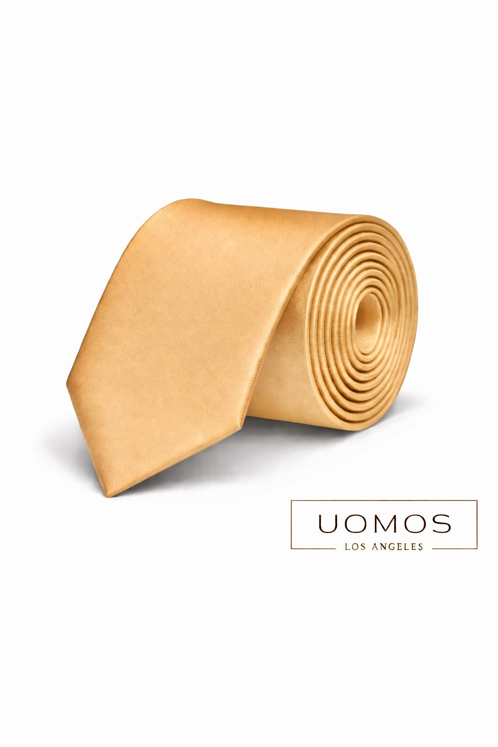 Gold Tie & Pocket Square Set