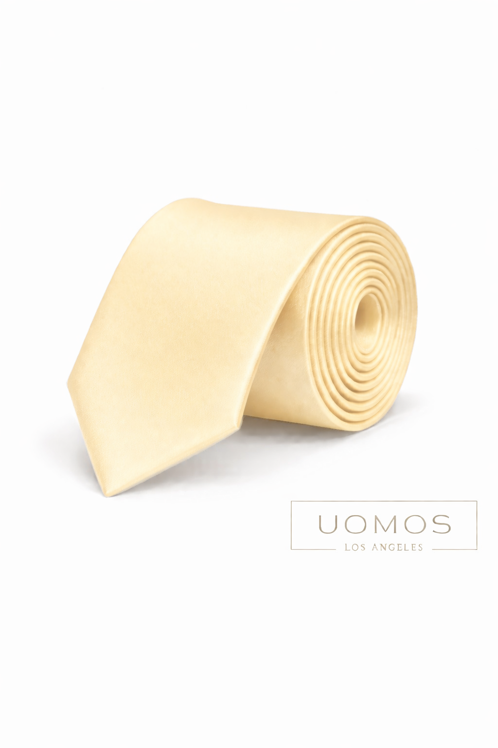 Butter Champagne Tie & Pocket Square Set