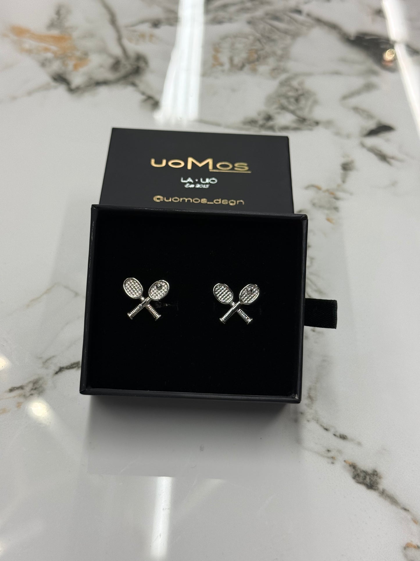 Tennis Racket Cufflinks
