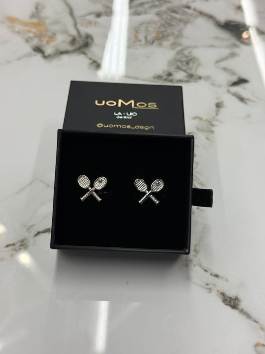 Tennis Racket Cufflinks