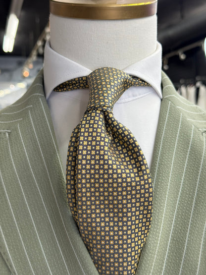 Necktie Yellow and Green