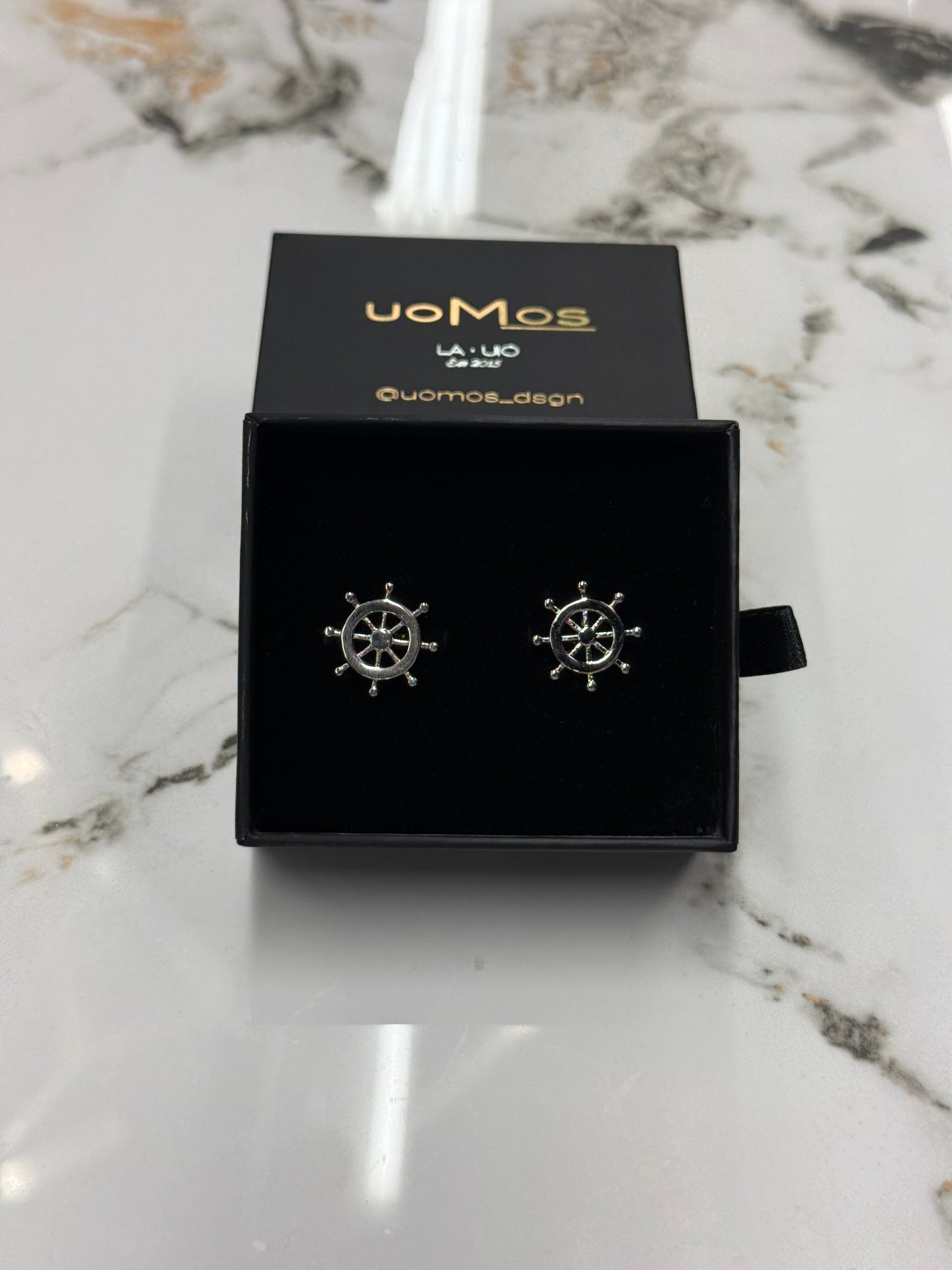 Captain Wheel Cufflinks