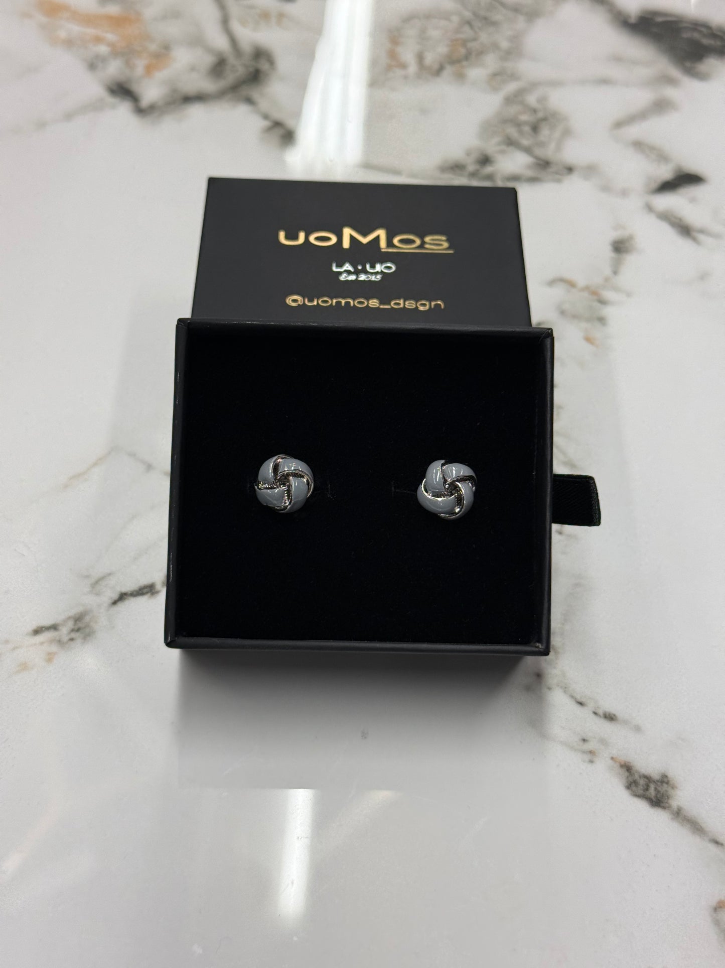Silver Knot Cufflinks