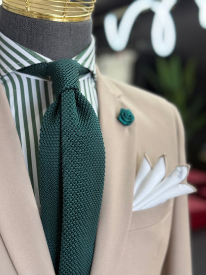 Knitted Hunter Green Necktie