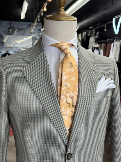 Necktie Floral Golden Meadow