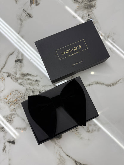 UOMOS Velvet Big butterfly bow tie