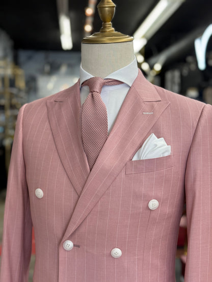 Knitted Dusty Pink Necktie