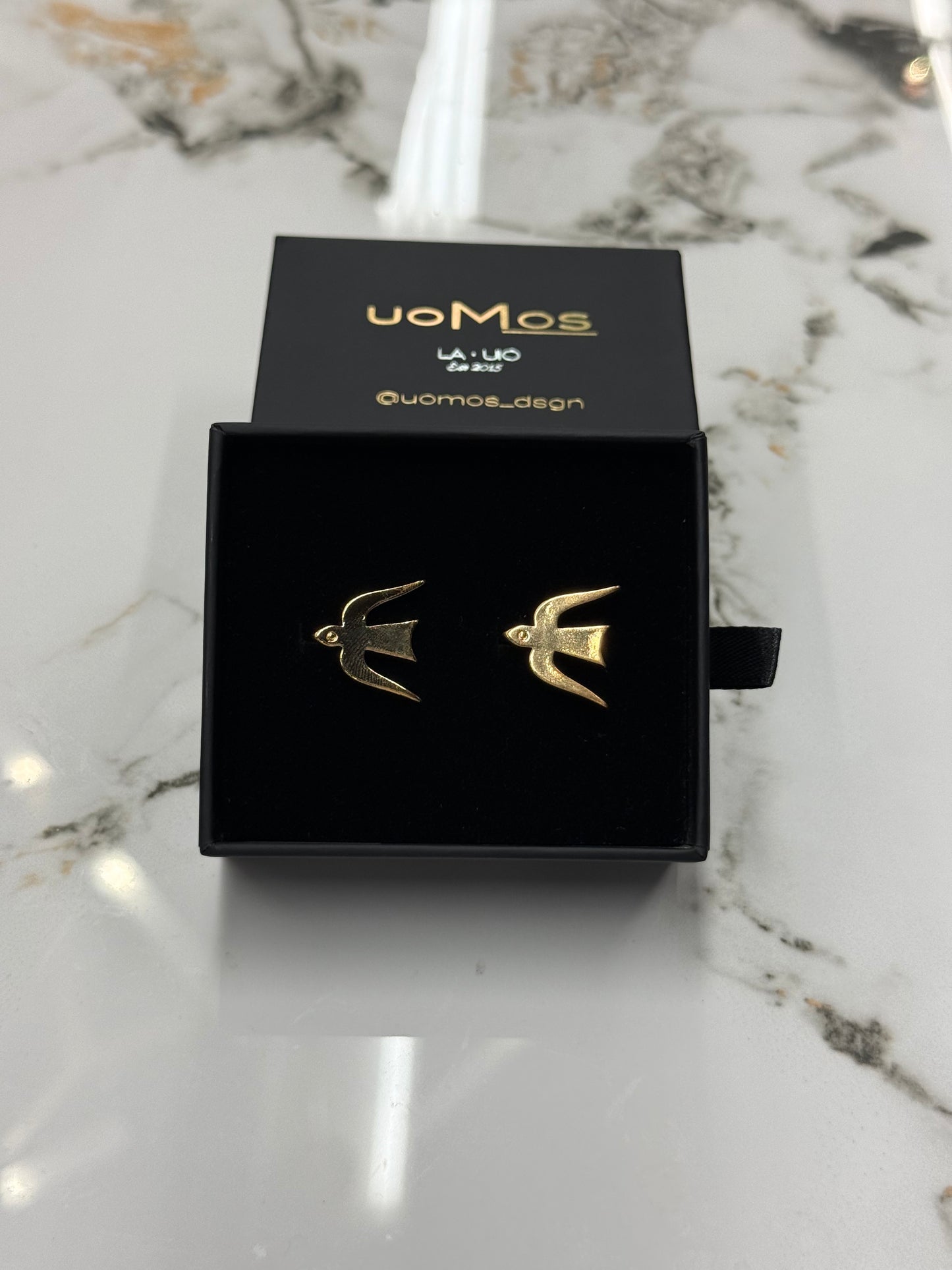 Gold Wing Cufflinks