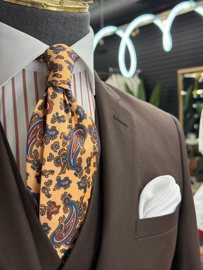 Necktie Paisley Golden