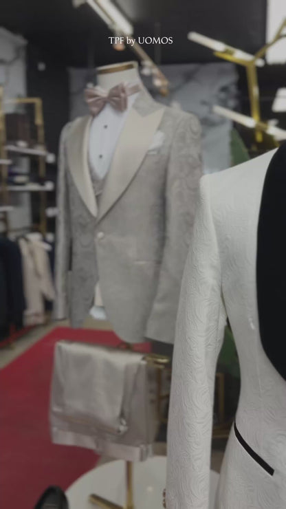 Champagne Peak Lapel Tuxedo